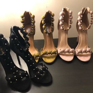 Alaia Bombe Sandal Dupe in Pink Size 8